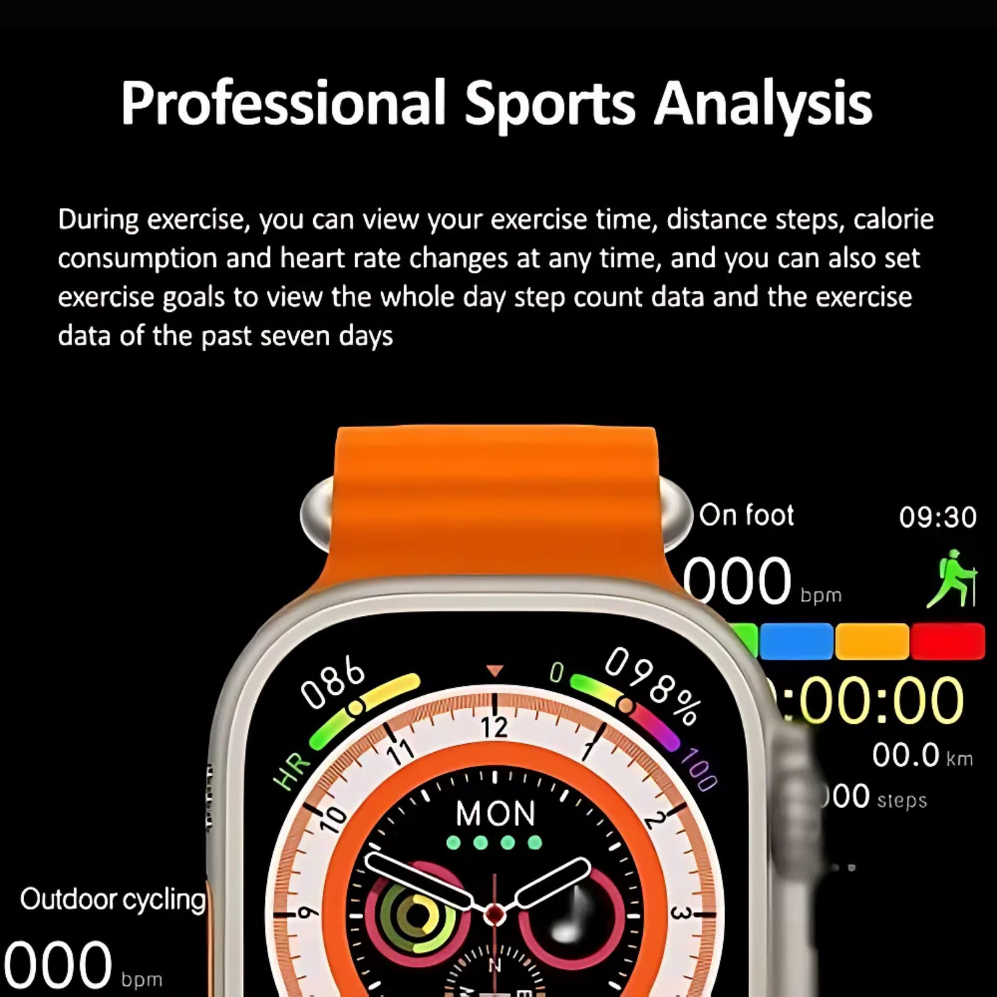 S8 Ultra Bluetooth Smart Watch Series 8 – Fitness, Calls & More