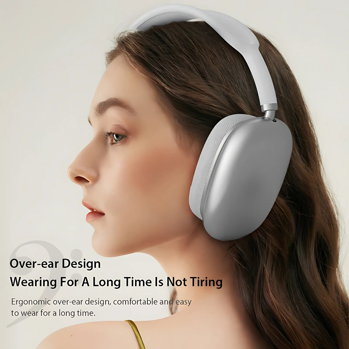P9 Wireless Bluetooth Over-Ear Headphones – Adjustable, Stereo Sound, Long Battery, Built-in Mic